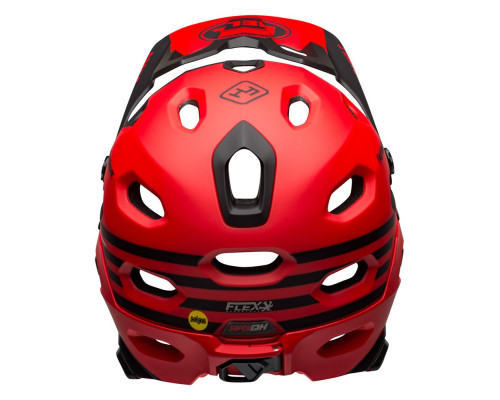 Шолом BELL SUPER DH MIPS SPHERICAL FastHouse full face розмір L 58-62 см, червоно-чорний