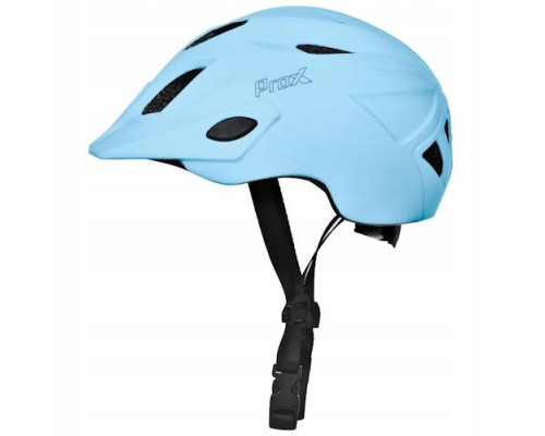 Дитячий шолом PROX FLASH LED IN-MOULD розмір M 52-56 см, блакитний