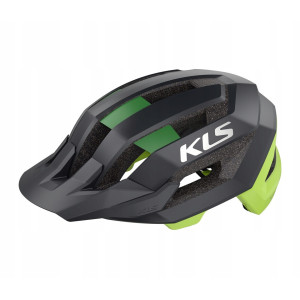 Шолом KELLYS KLS SHARP 3D fit розмір M/L 54-58 см, чорно-зелений 