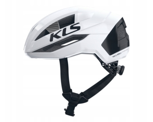 Шолом KELLYS KLS VANTAGE 3D fit розмір L/XL 58-61 см, біло-чорний