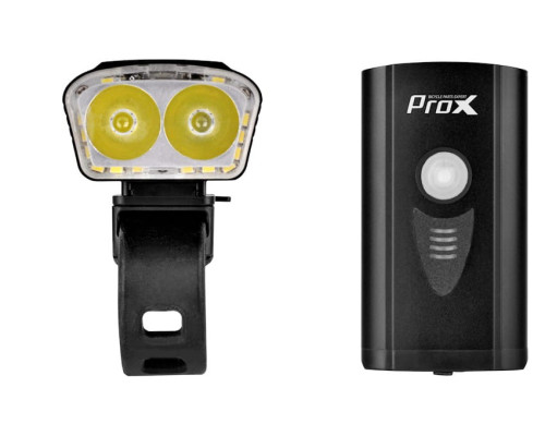 Ліхтар ProX MATAR 900lm, 2800mah, USB-C, 2xCREE XP-G3