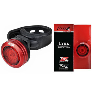 Задній ліхтар /батарея/ PROX LYRA SMD LED 15Lm 260mAh USB 