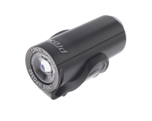 Лампи велосипедні P+T ProX PICTOR Set Black 350+10Lm USB Лампи велосипедні P+T ProX PICTOR Set Black 350+10Lm USB