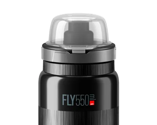 Пляшка для води 0,55L ELITE FLY MTB TEX, Чорна Пляшка для води 0,55L ELITE FLY MTB TEX, Чорна