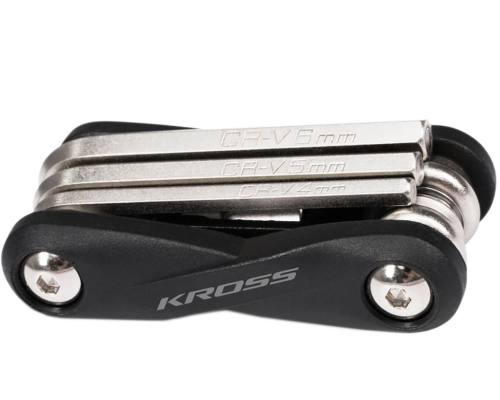 Багатофункціональний ключ KROSS SMART 6, чорний Багатофункціональний ключ KROSS SMART 6, чорний