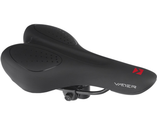 Сідло VADER AIR 280x160 мм VD1157A-01 MTB матове чорне Сідло VADER AIR 280x160 мм VD1157A-01 MTB матове чорне