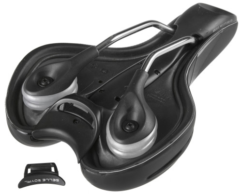 Сідло SELLE ROYAL RESPIRO SOFT MODERATE 60 град гель + еластомери чоловічі Сідло SELLE ROYAL RESPIRO SOFT MODERATE 60 град гель + еластомери чоловічі