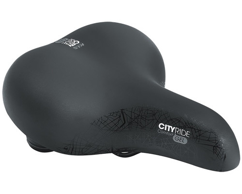 Сідло KELLYS CITYRIDE 260 x 225 мм чорне Сідло KELLYS CITYRIDE 260 x 225 мм чорне