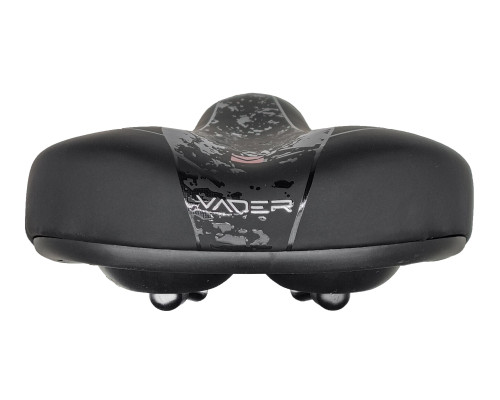 Сідло велосипедне VADER CITY/TREKKING 60st Жіноче 185x250мм чорний Сідло велосипедне VADER CITY/TREKKING 60st Жіноче 185x250мм чорний