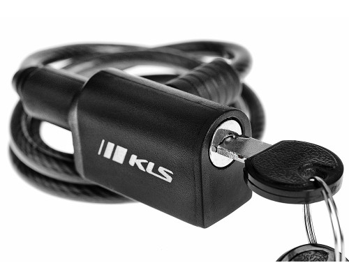 Спіральний велосипедний замок KELLYS Bill K-825S 80см чорний