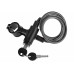 Спіральний велосипедний замок KELLYS Bill K-825S 80см чорний