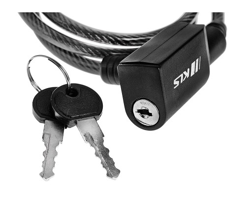 Спіральний велосипедний замок KELLYS Bill K-825S 80см чорний