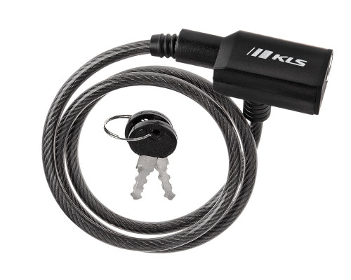 Спіральний велосипедний замок KELLYS Bill K-825S 80см чорний