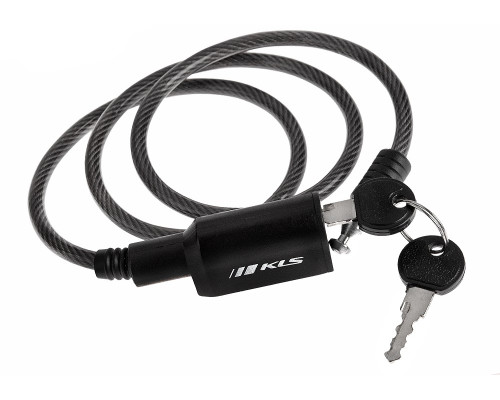 Спіральний велосипедний замок KELLYS Bill K-825S 80см чорний