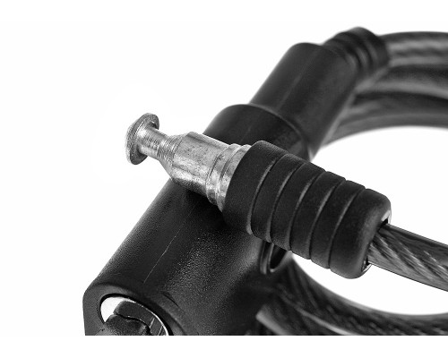 Спіральний велосипедний замок KELLYS Bill K-825S 80см чорний