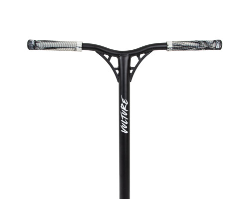 Дитячий самокат фрістайл inSPORTline Vulture чорно-білий