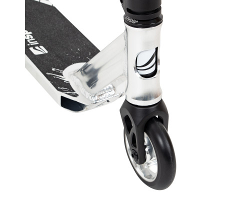 Дитячий самокат фрістайл inSPORTline Vulture чорно-білий