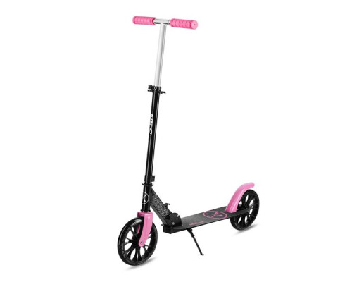 Самокат складний Nils Extreme HM1302, чорно-рожевий