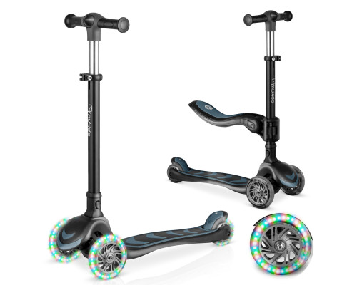 Самокат дитячий Nukido Filippo чорний