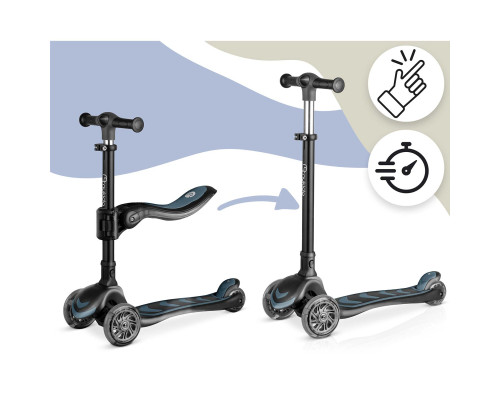 Самокат дитячий Nukido Filippo чорний