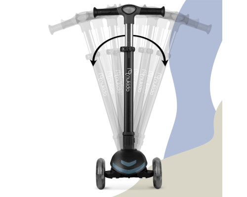 Самокат дитячий Nukido Filippo чорний