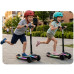 Дитячий самокат триколісний Ricokids Leddi чорний