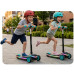 Дитячий самокат триколісний Ricokids Leddi чорно-бірюзовий
