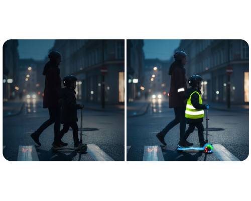 Самокат дитячий триколісний Ricokids Jelly синій