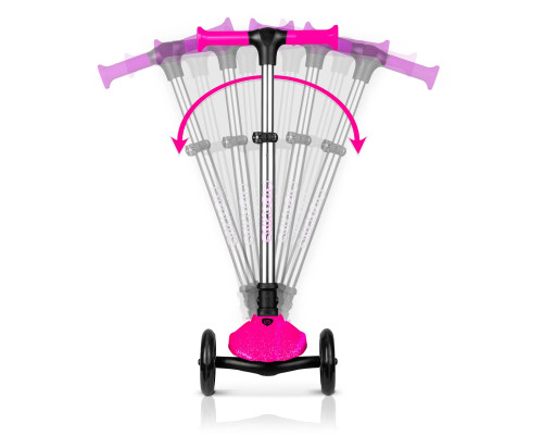 Самокат дитячий триколісний Ricokids Jelly рожевий