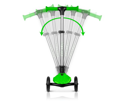 Самокат дитячий триколісний Ricokids Jelly зелений