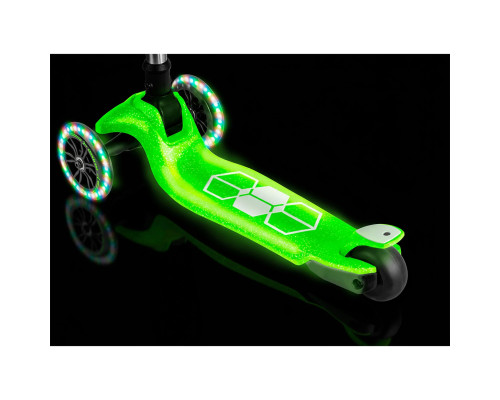 Самокат дитячий триколісний Ricokids Jelly зелений