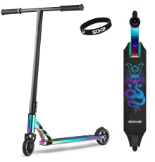 Самокат трюковий SOKE XTR Street Rainbow чорний