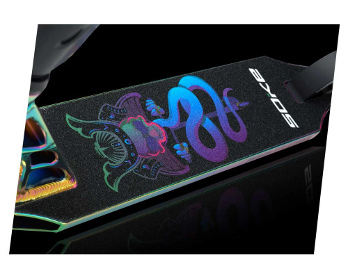 Самокат трюковий SOKE XTR Street Rainbow чорний
