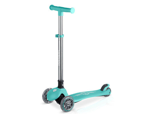 Самокат дитячий триколісний Ricokids Glow бірюзовий