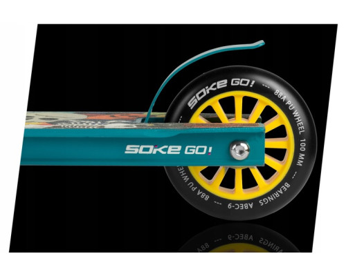 Самокат трюковий SOKE GO жовто‑синій