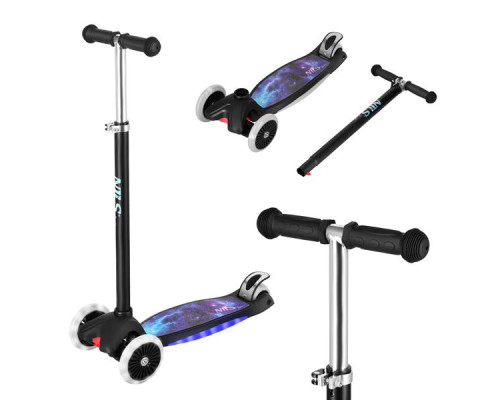 Самокат NILS FUN HLB1310, чорний