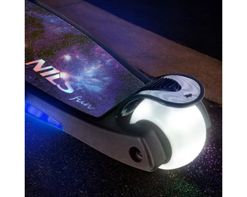 Самокат NILS FUN HLB1310, чорний