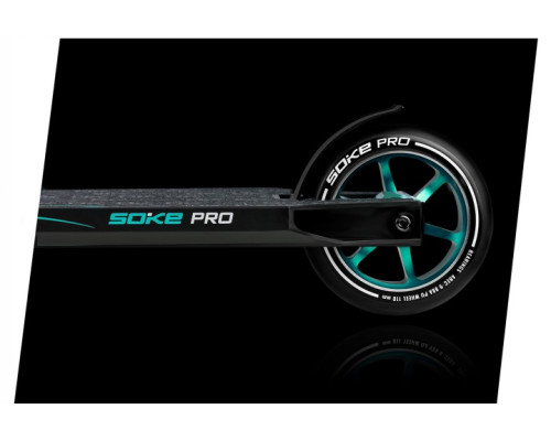 Самокат трюковий SOKE PRO сріблясто-чорний