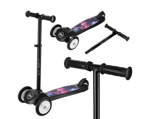 Самокат NILS FUN HLB1503, чорний