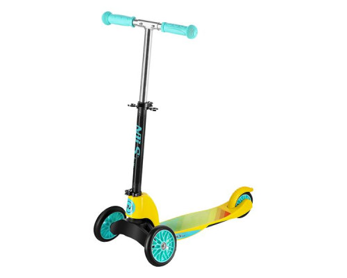 Самокат 2 в1 NILS FUN HLB202, лаймовий