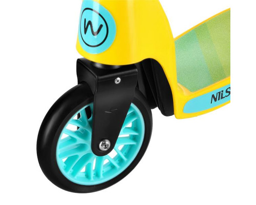 Самокат 2 в1 NILS FUN HLB202, лаймовий