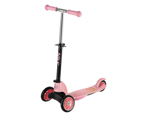 Самокат 2в1 NILS FUN HLB202, рожевий
