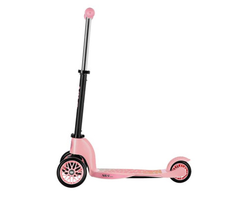 Самокат 2в1 NILS FUN HLB202, рожевий
