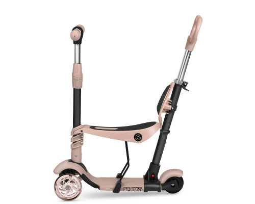 Самокат дитячий триколісний Ricokids Todi бежевий