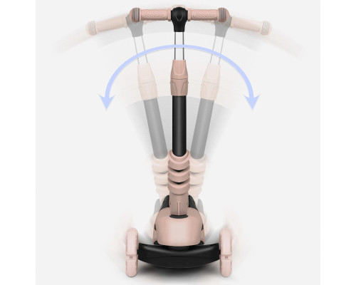 Самокат дитячий триколісний Ricokids Todi бежевий