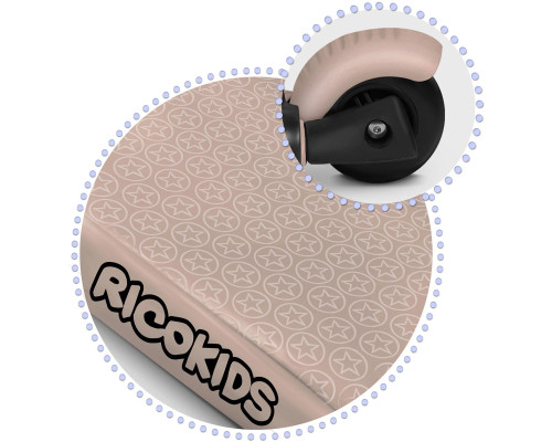 Самокат дитячий триколісний Ricokids Todi бежевий