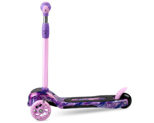 Дитячий самокат триколісний Ricokids Piko рожево-фіолетовий