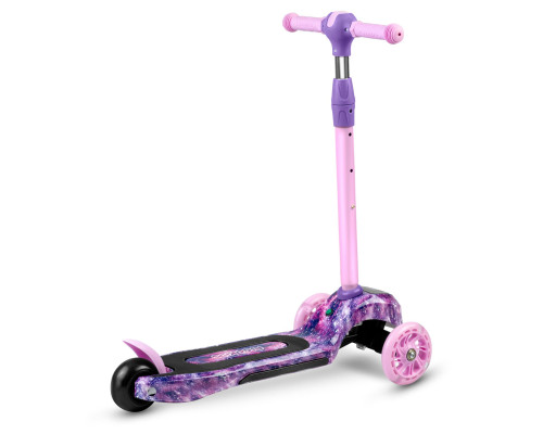 Дитячий самокат триколісний Ricokids Piko рожево-фіолетовий