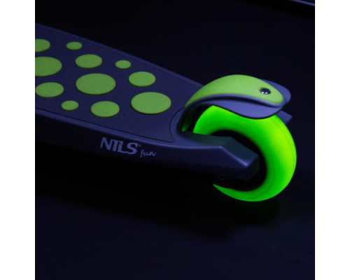 Самокат NILS FUN HLB02 (зелений) Самокат NILS FUN HLB02 (зелений)