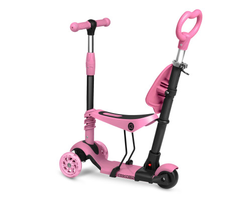 Дитячий самокат триколісний Ricokids Todi рожевий